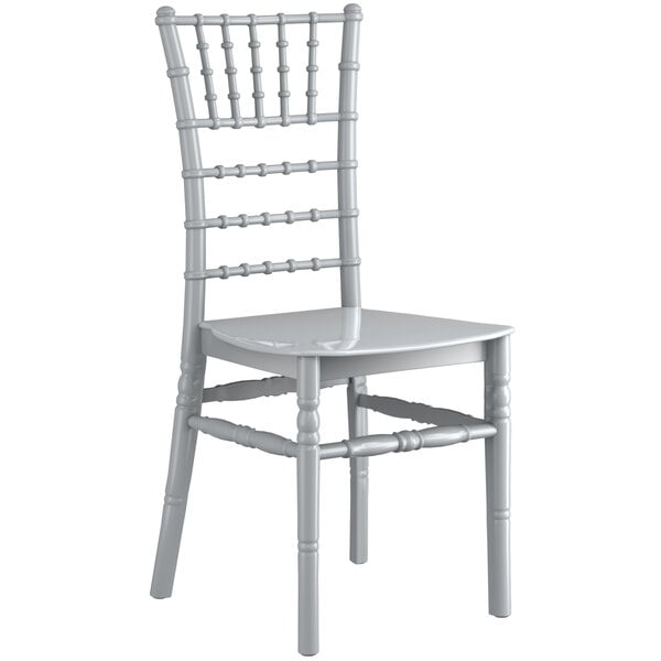 Silver Chiavari Chair for event rental