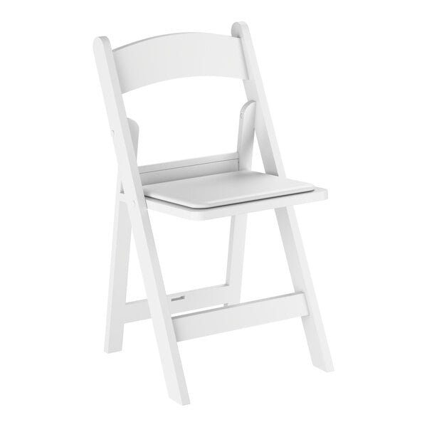 White Resin Folding Chair for event rental